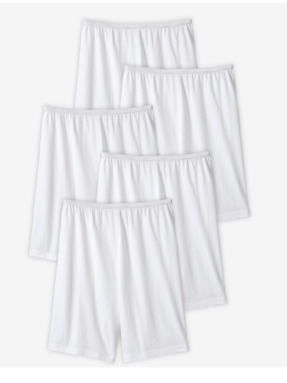 New 5pk Cotton Boxer Panties Comfort Choice Woman Within
Plus size 5X 6X 13